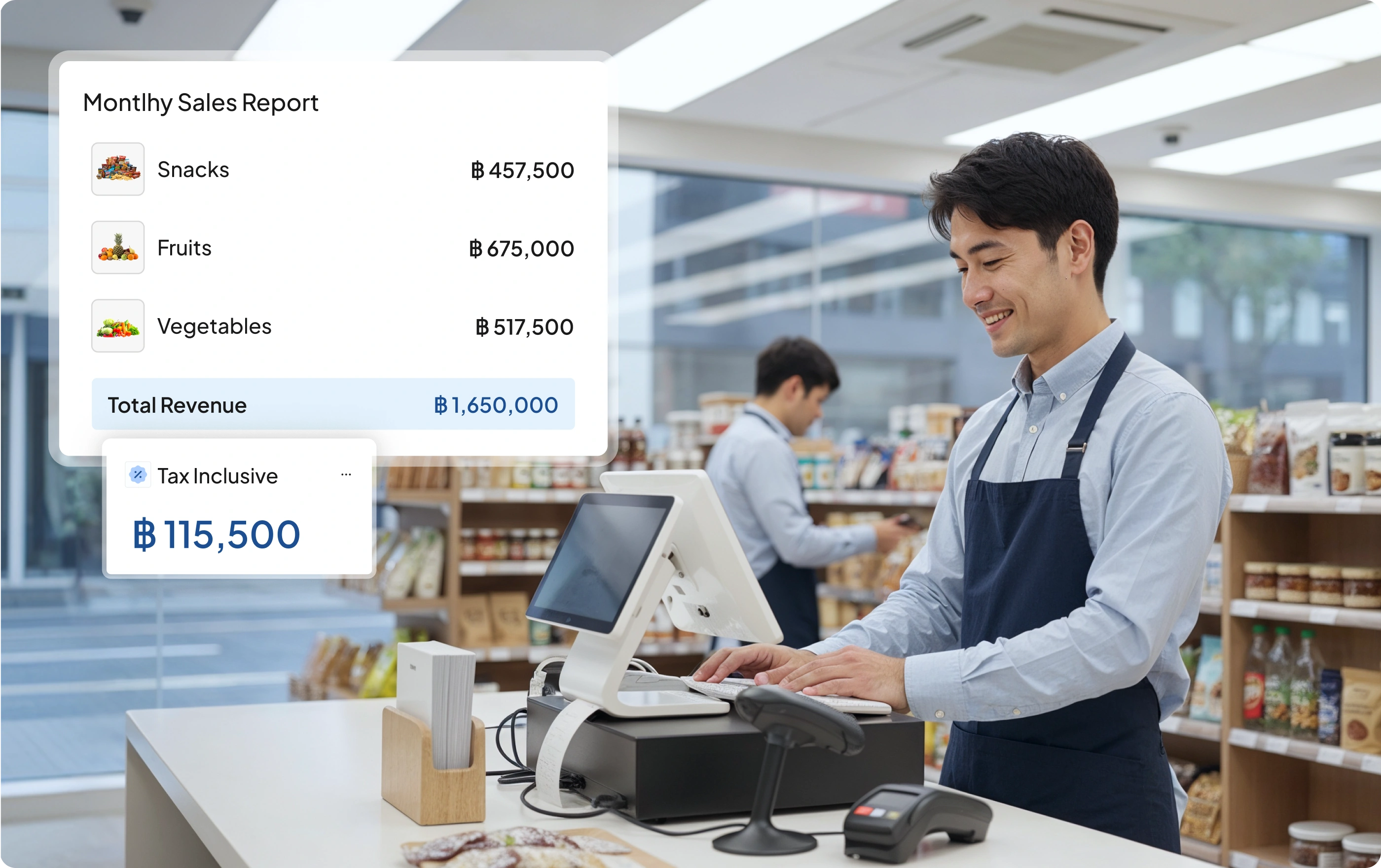 โมดูลซอฟต์แวร์ POS Retail ของ HashMicro สำหรับ Coretax / กรมสรรพากร
