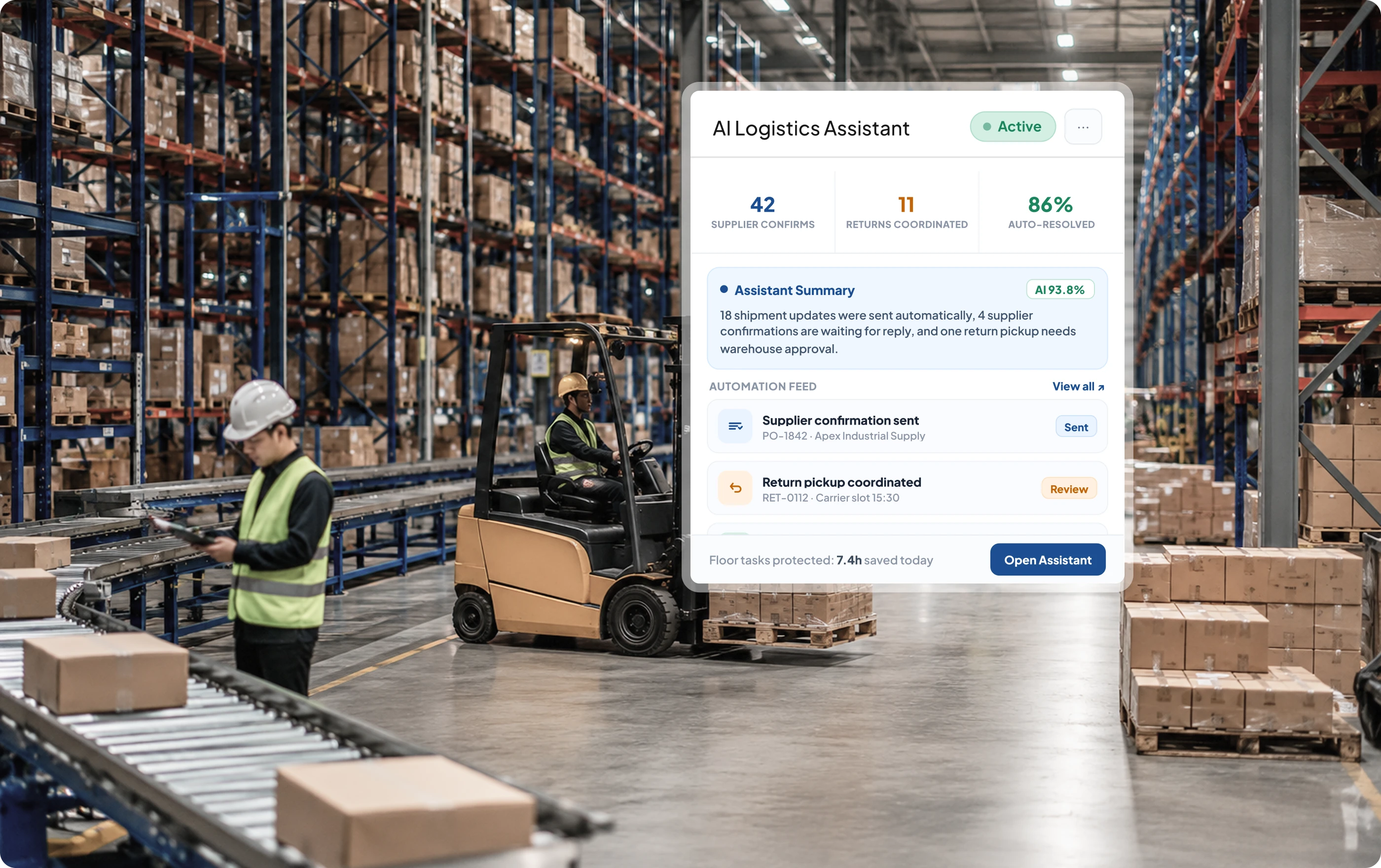 Tampilan modul Penyeimbangan Stok Antar-Cabang pada sistem warehouse HashMicro