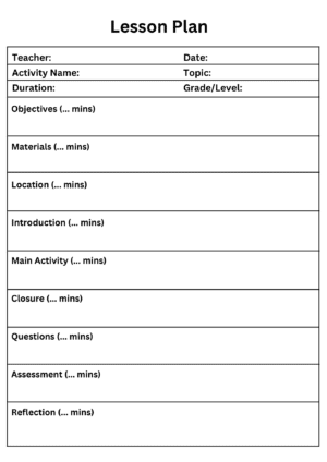 How to Make The Most Effective Lesson Plan for Your Class