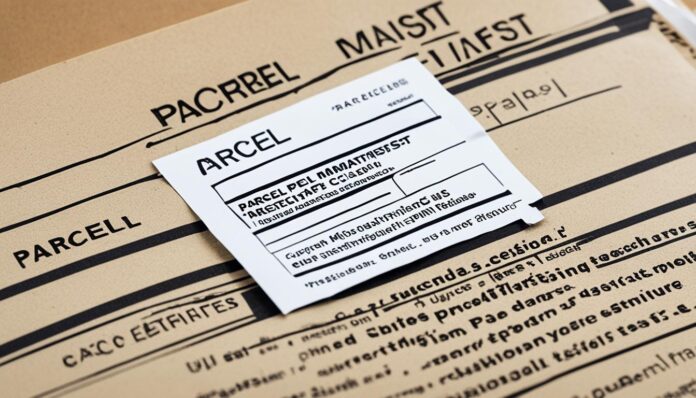 parcel manifest