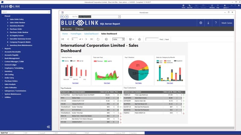 Blue Link Wholesale Distribution ERP