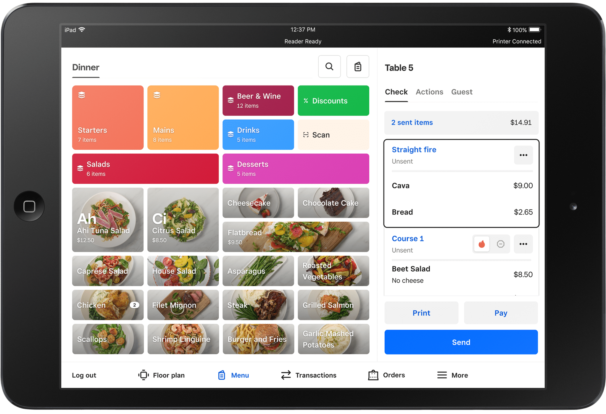 Square Restaurant Management Software