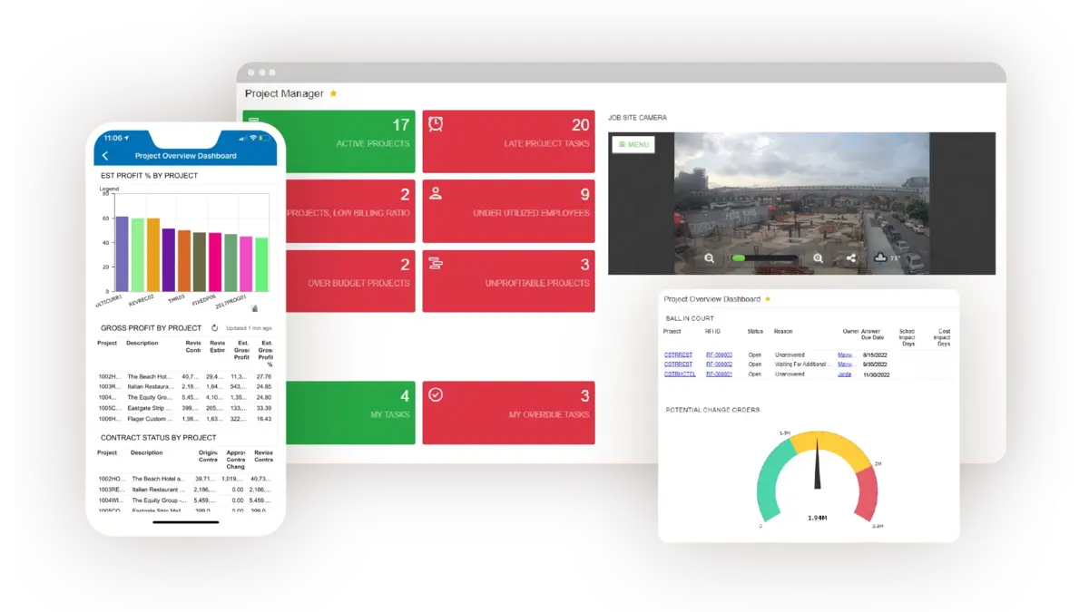 acumatica accounting software for construction