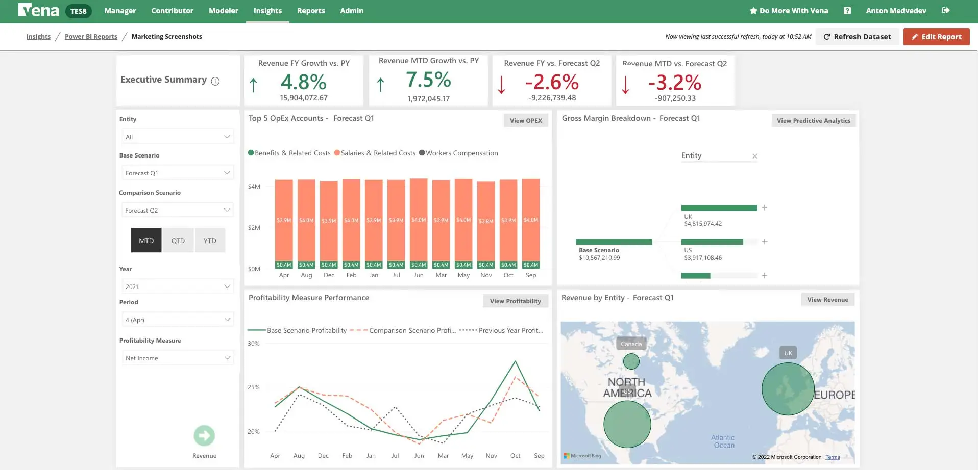 Vena Solutions Financial Management System