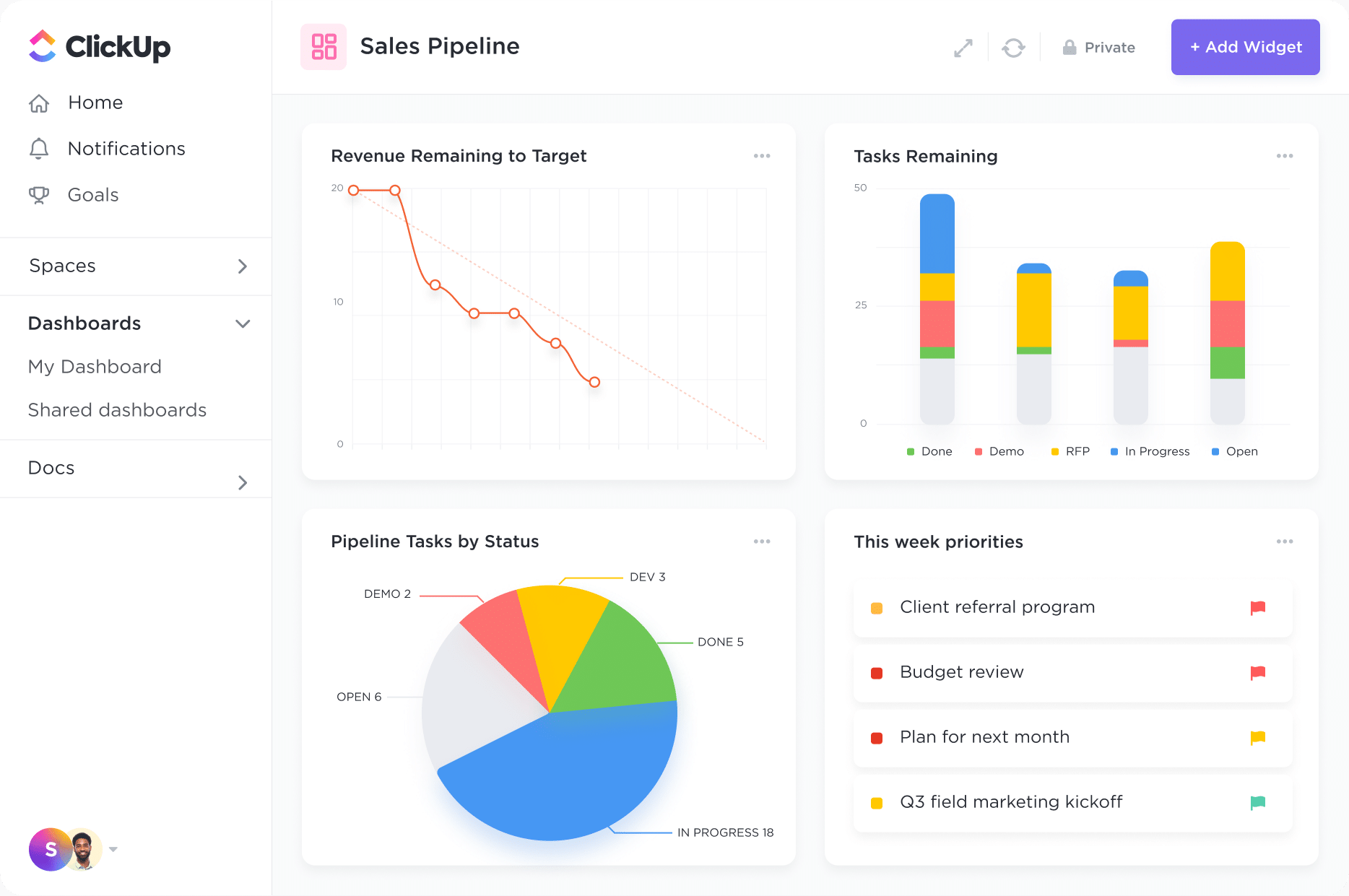 ClickUp Lead Management Solution