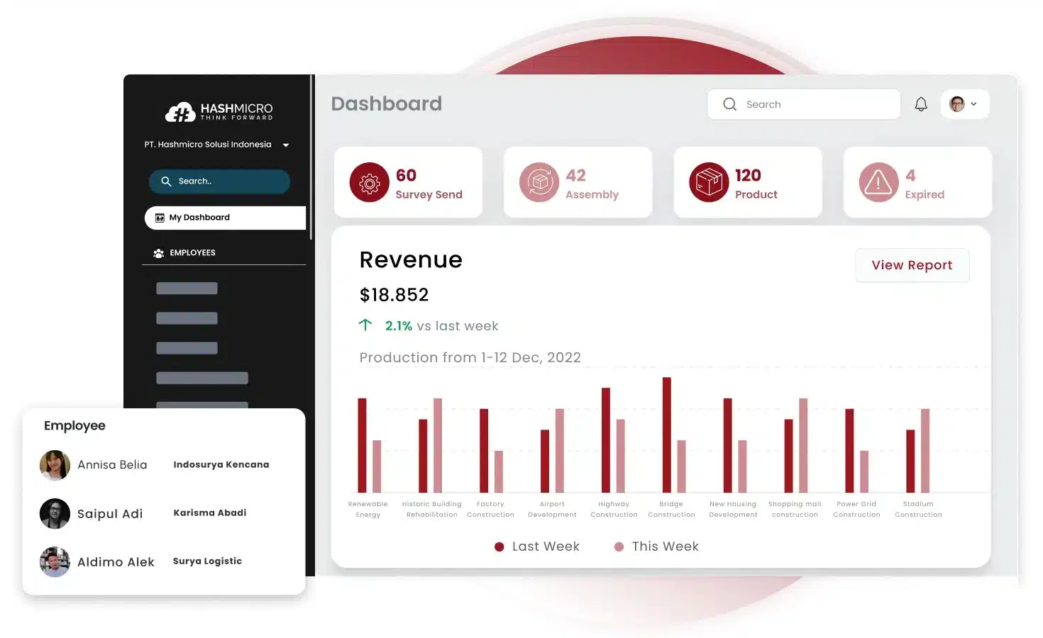 HashMicro Construction Estimating Software