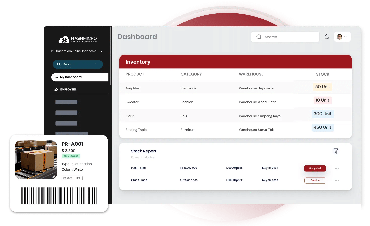 HashMicro as an All-in-One Inventory Management System