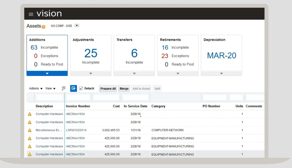 Oracle Fusion Cloud ERP