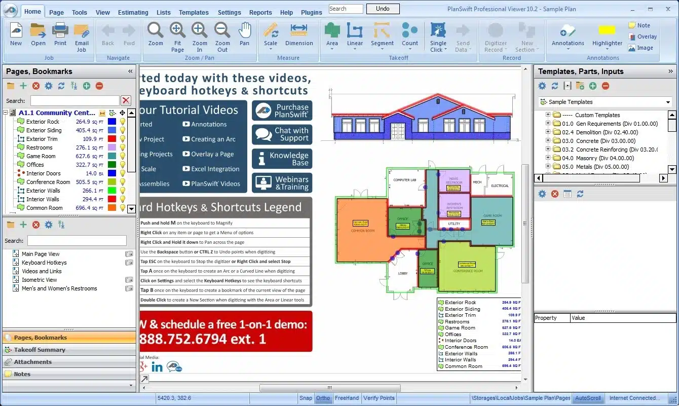 PlanSwift Building Construction Estimating Software