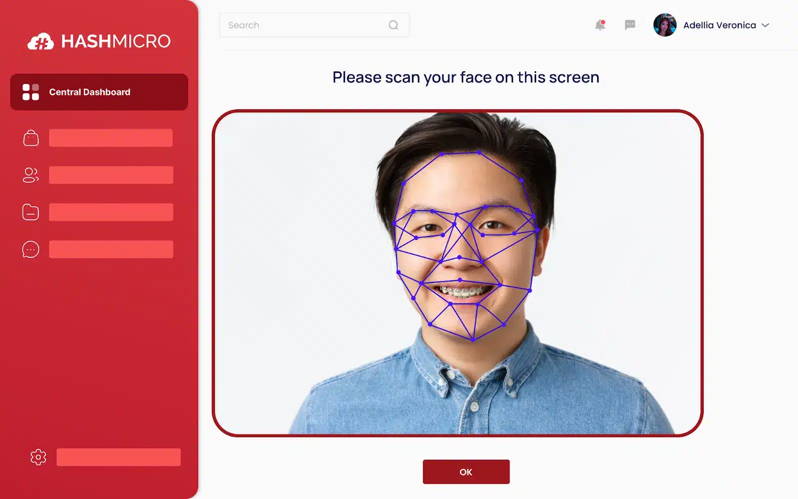 face recognition hashmicro