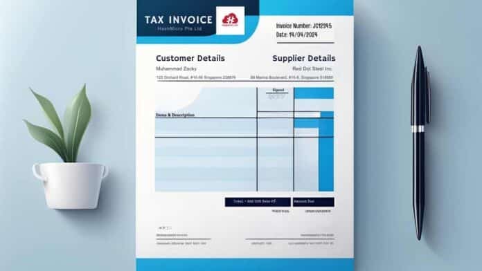 tax invoice template