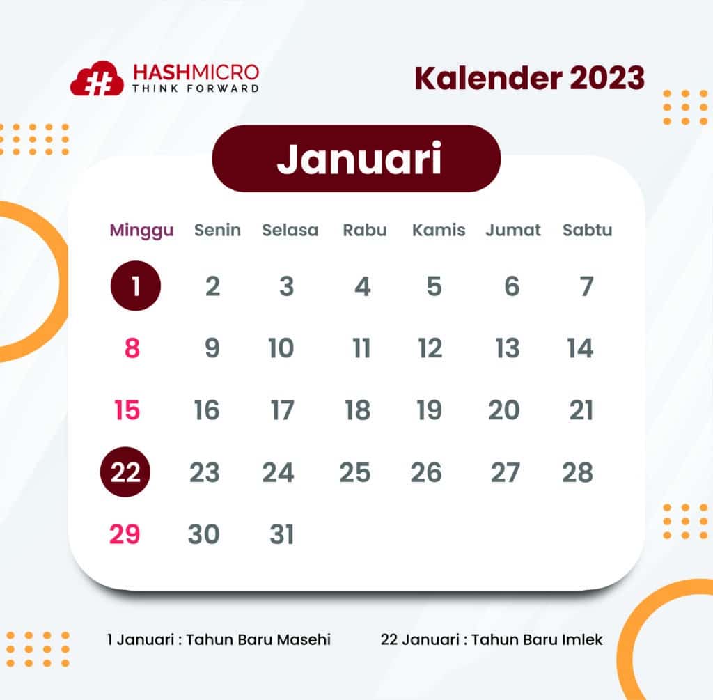 Kalender 2023 Lengkap Dengan Libur Nasional Dan Cuti Bersama 7286