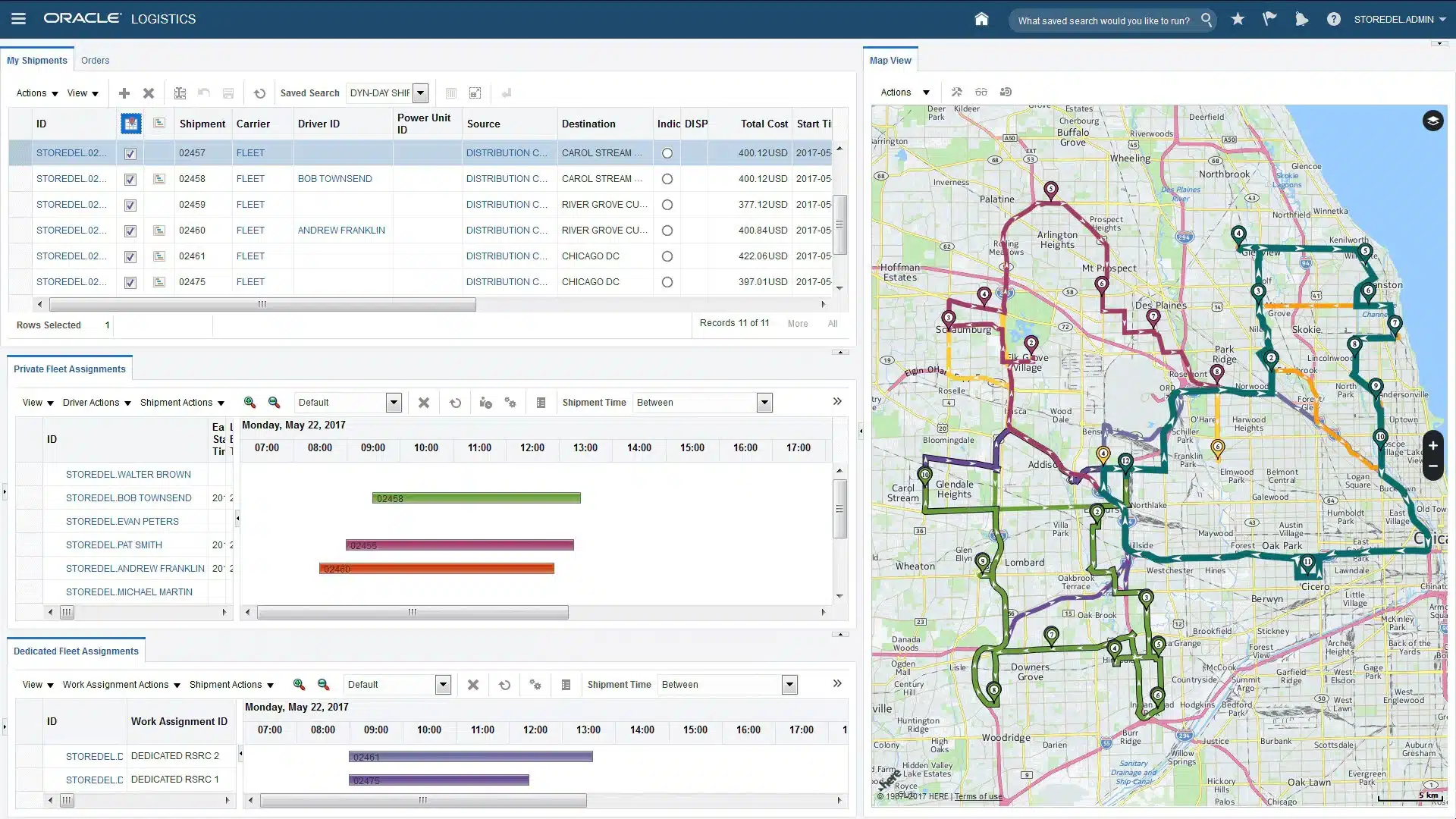 Oracle Transport Management