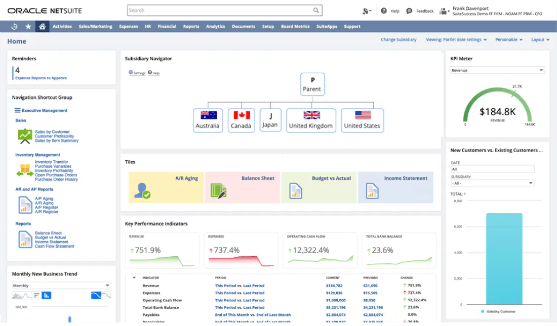 netsuite oneworld