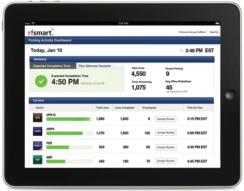 rf smart software barcode