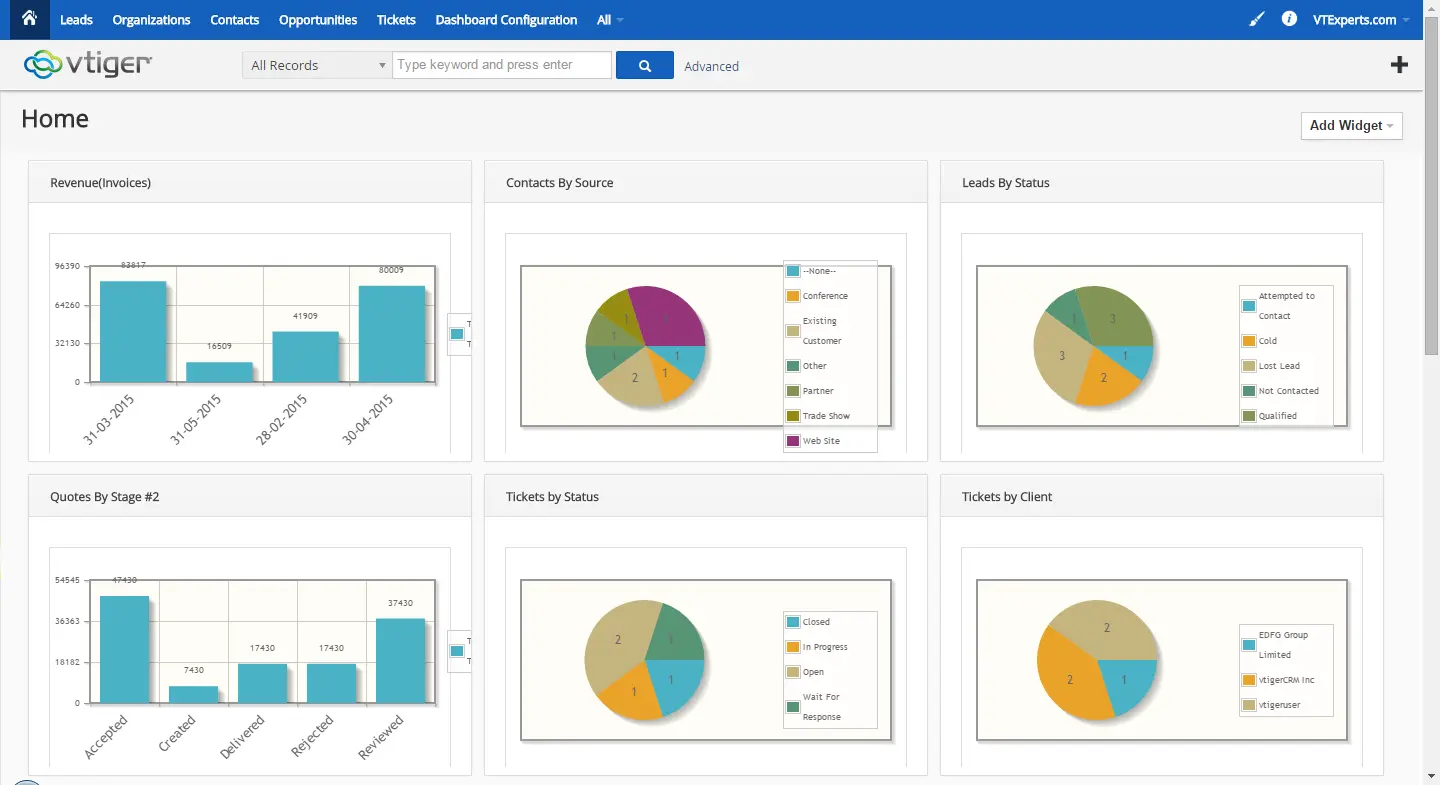 vtiger crm