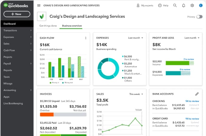 Fitur aplikasi QuickBooks