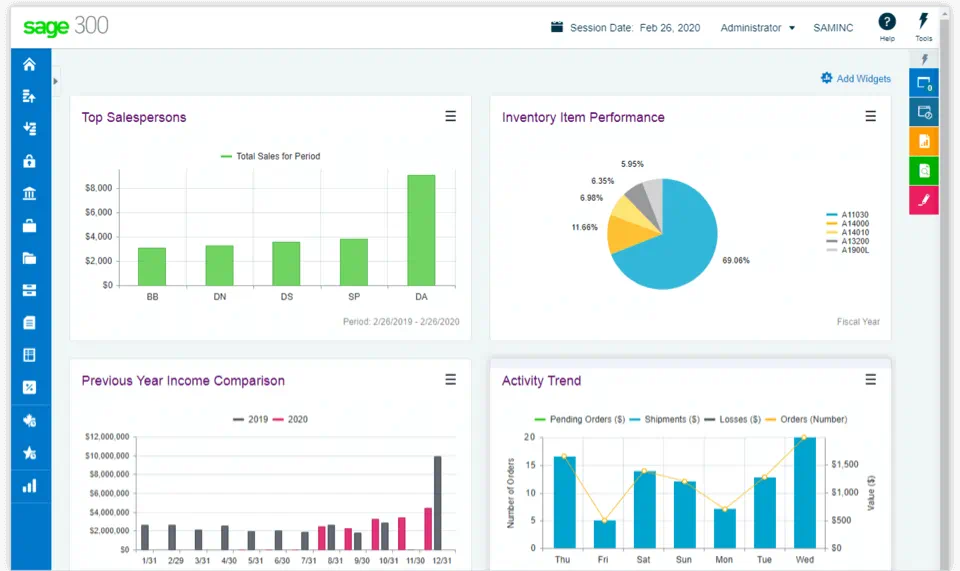 Software Distribusi Sage