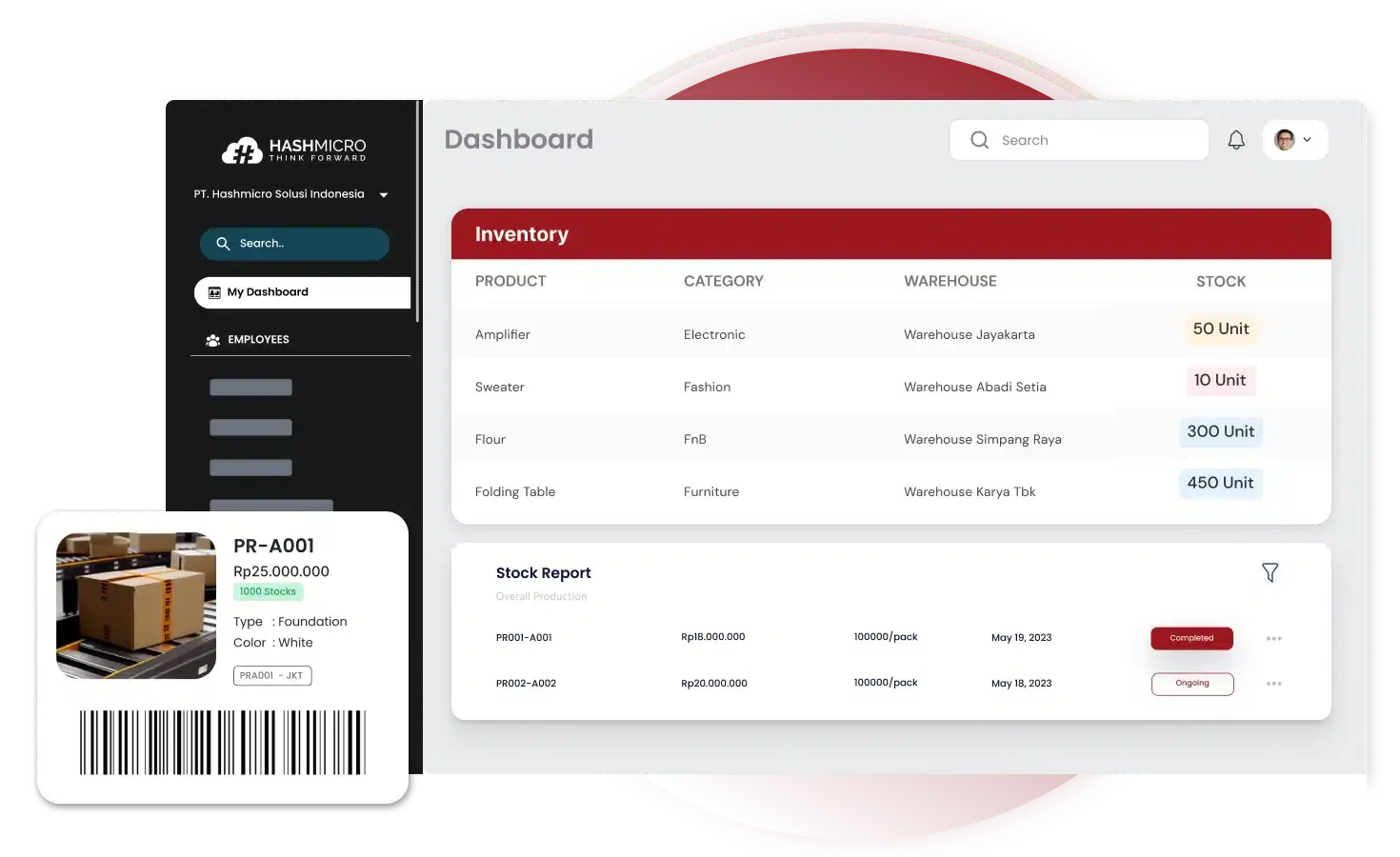 Software-Inventory hashmicro 