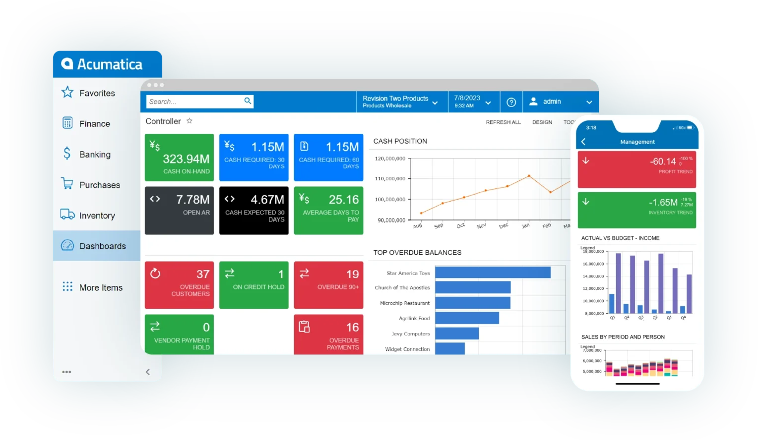 Software ERP Terbaik Acumatica Cloud ERP