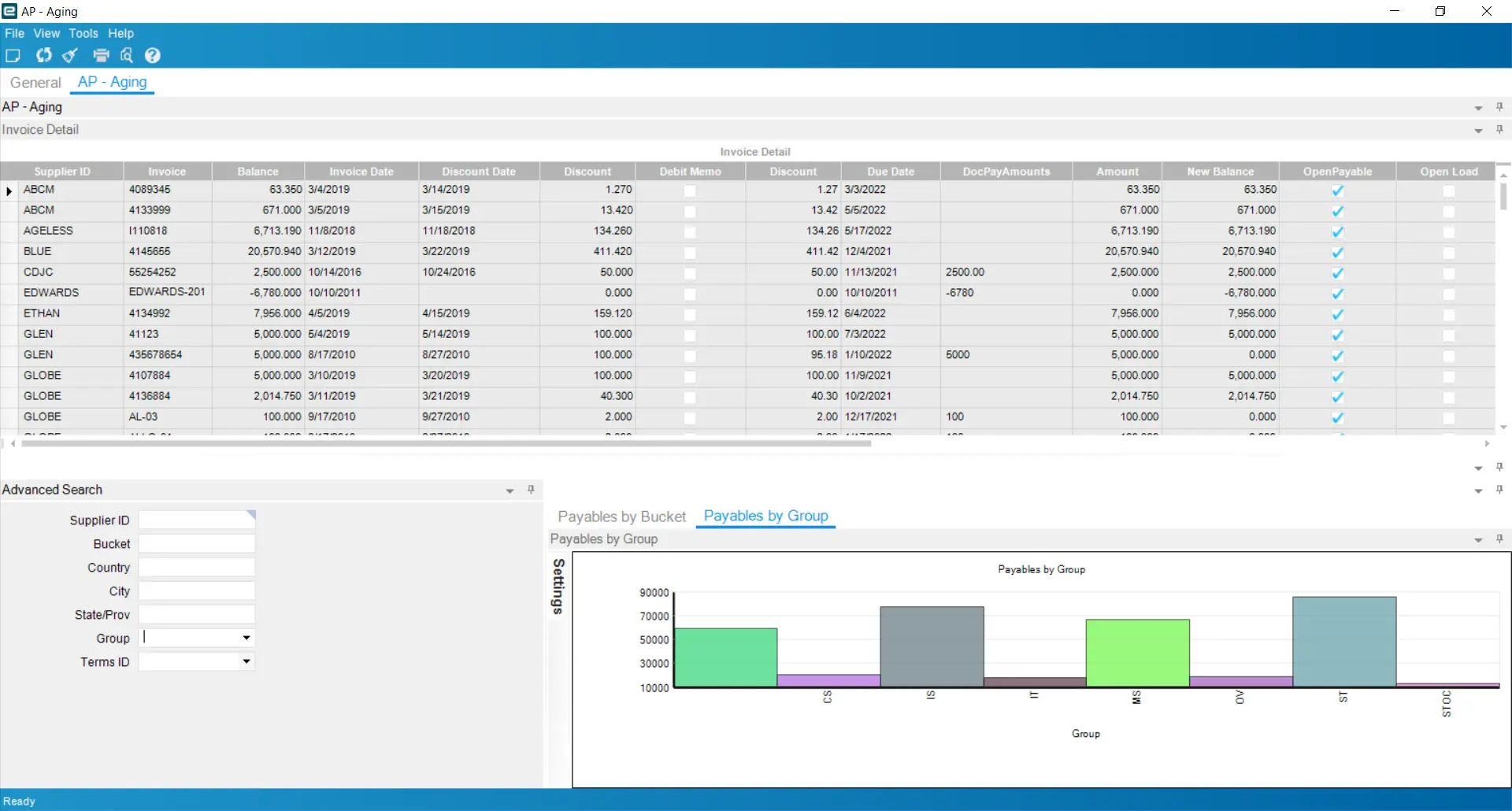 Epicor Kinetic Accounting