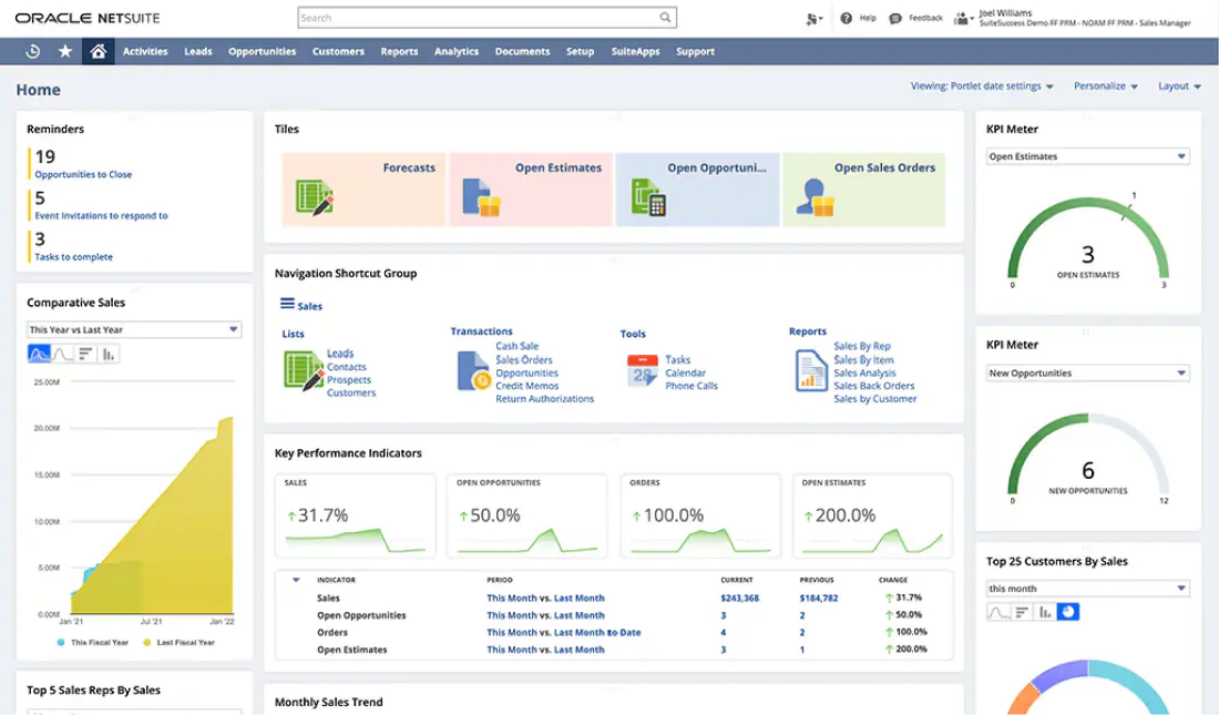 netsuite distribution accounting software