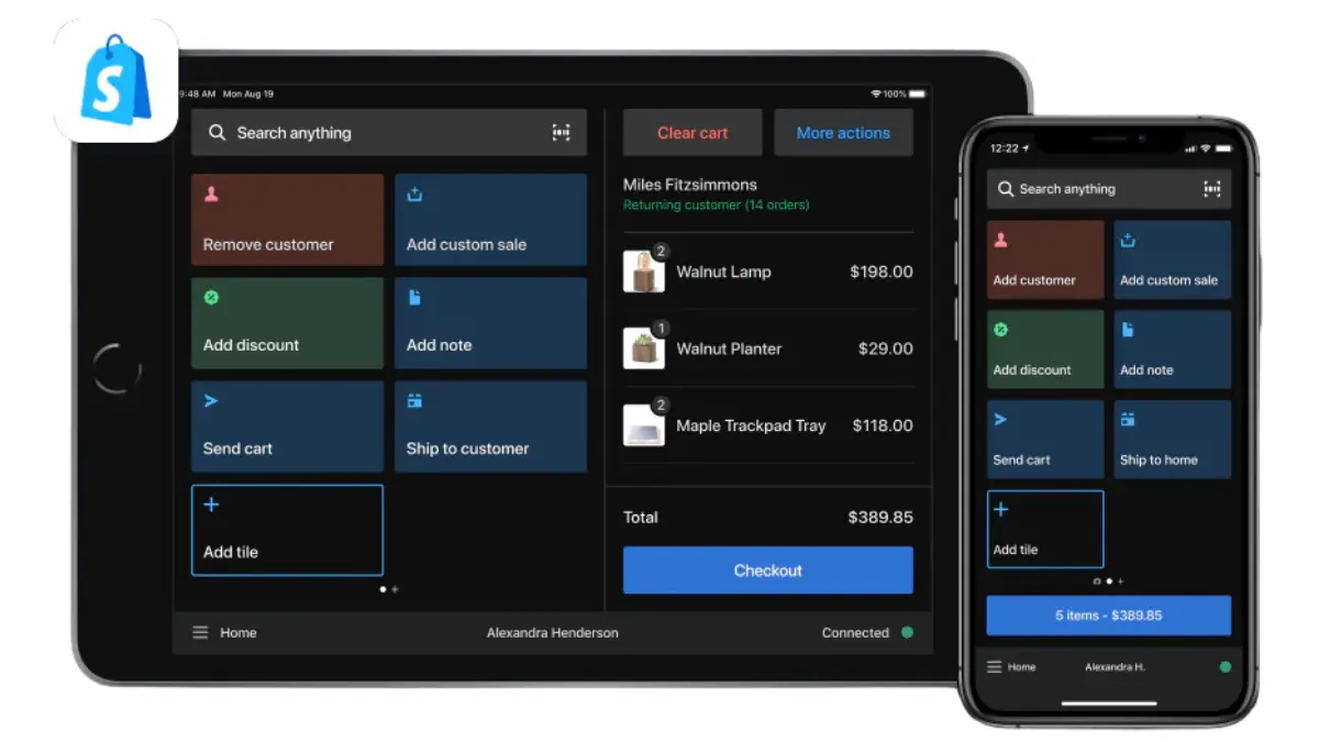 Shopify POS system