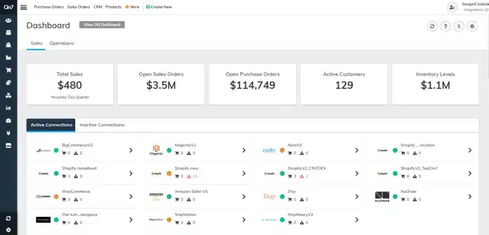 Cin7 Cloud Inventory Management