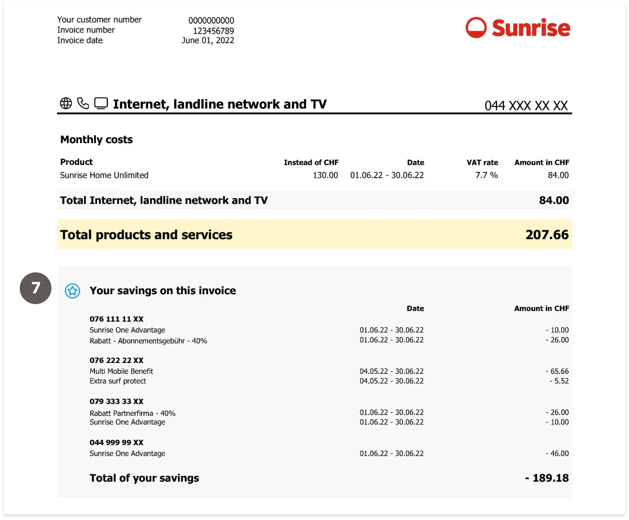sunrise invoicing software