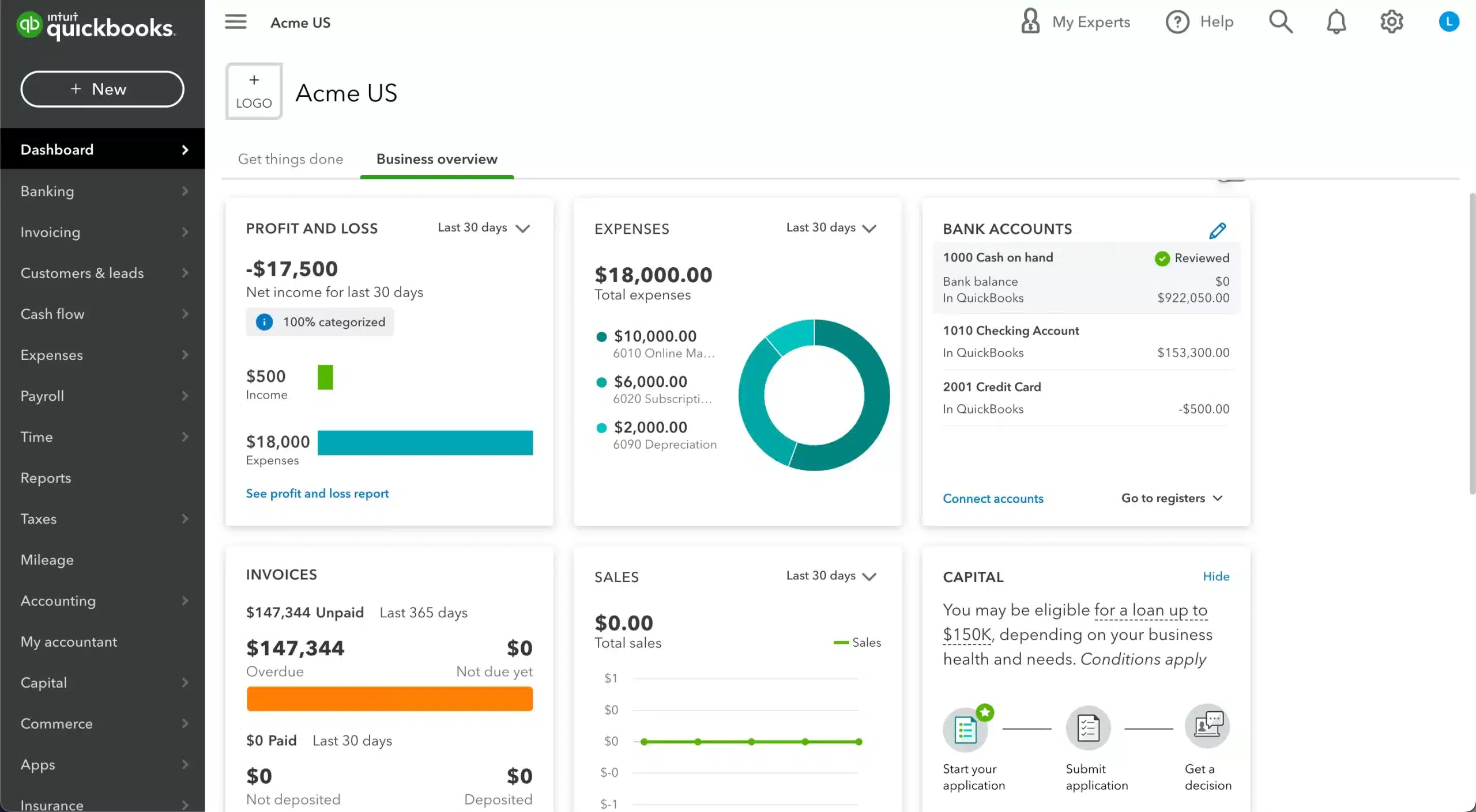 financial reporting software quickbooks