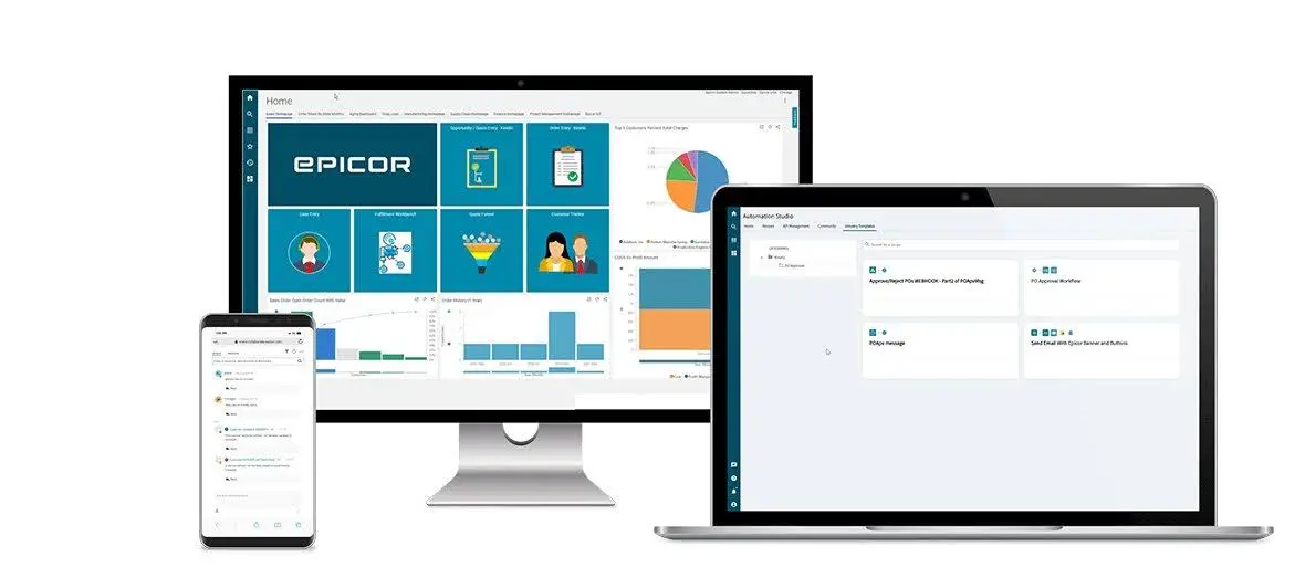 Epicor Kinetic Manufacturing Production Planning Software