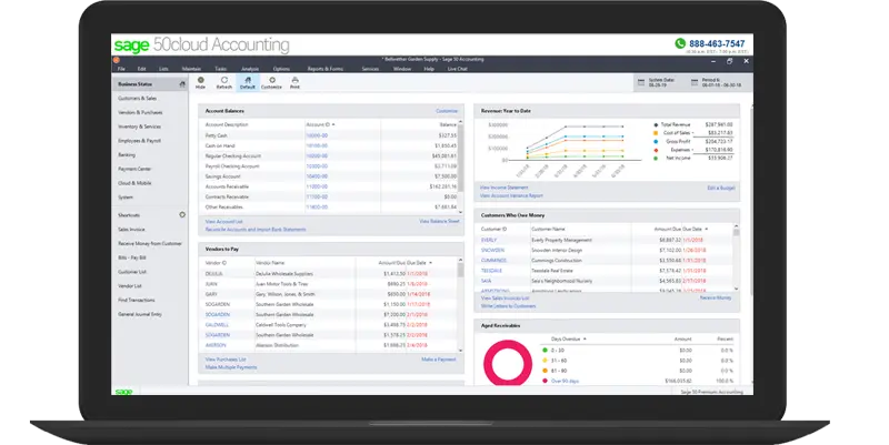 Sage 50 Accounting Software for Retail Shop