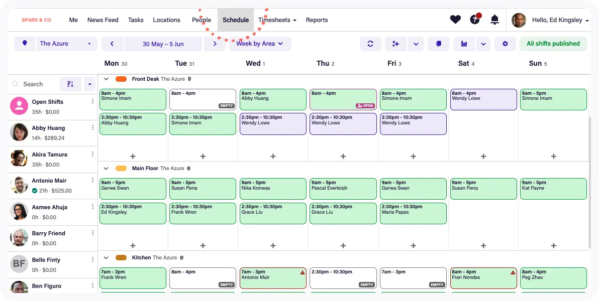 deputy software for employee scheduling