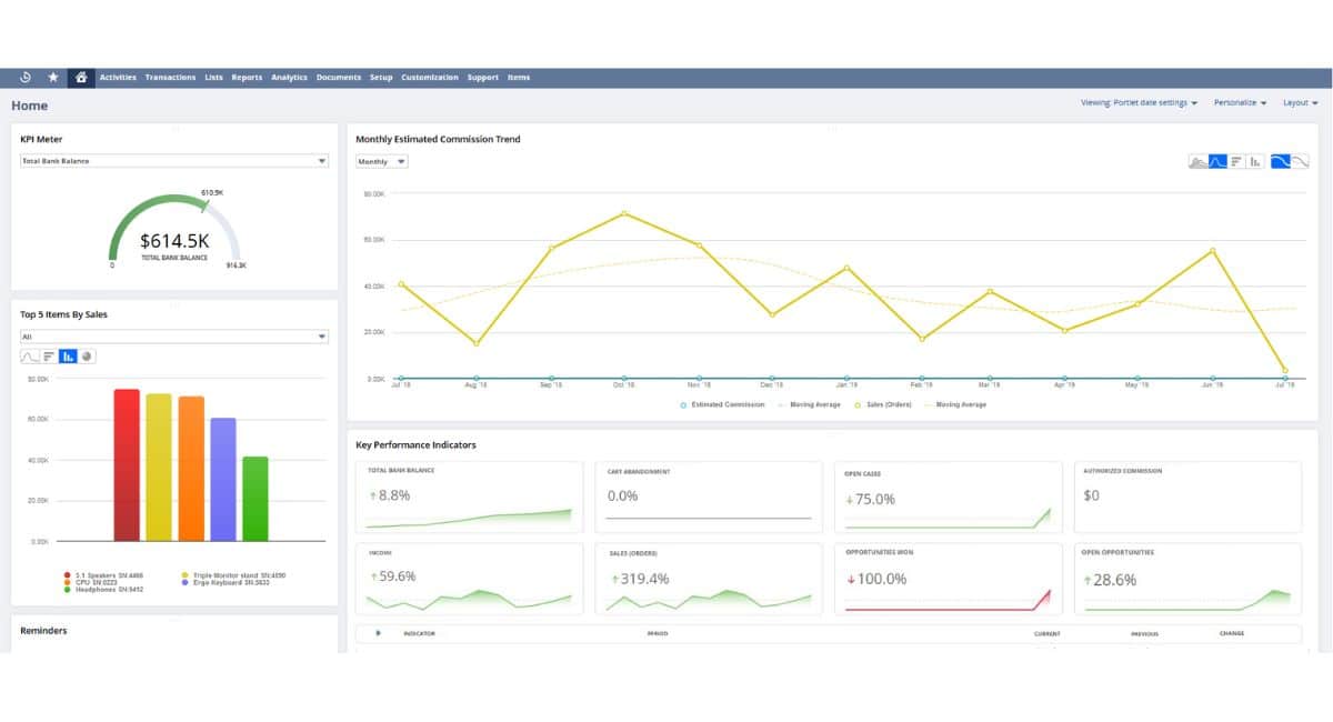 Oracle NetSuite scm