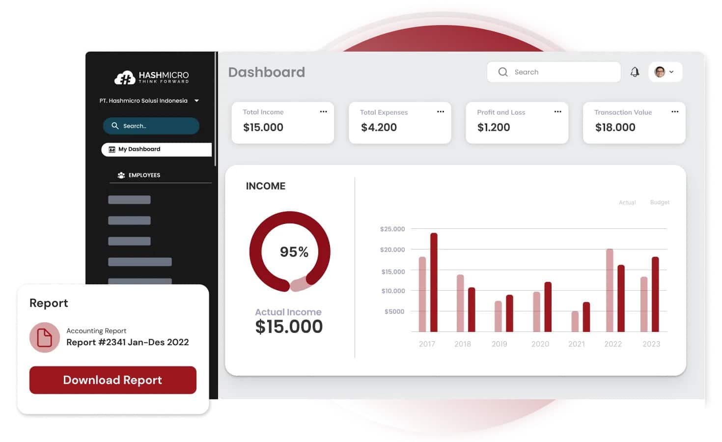 HashMicro Account Reconciliation Software