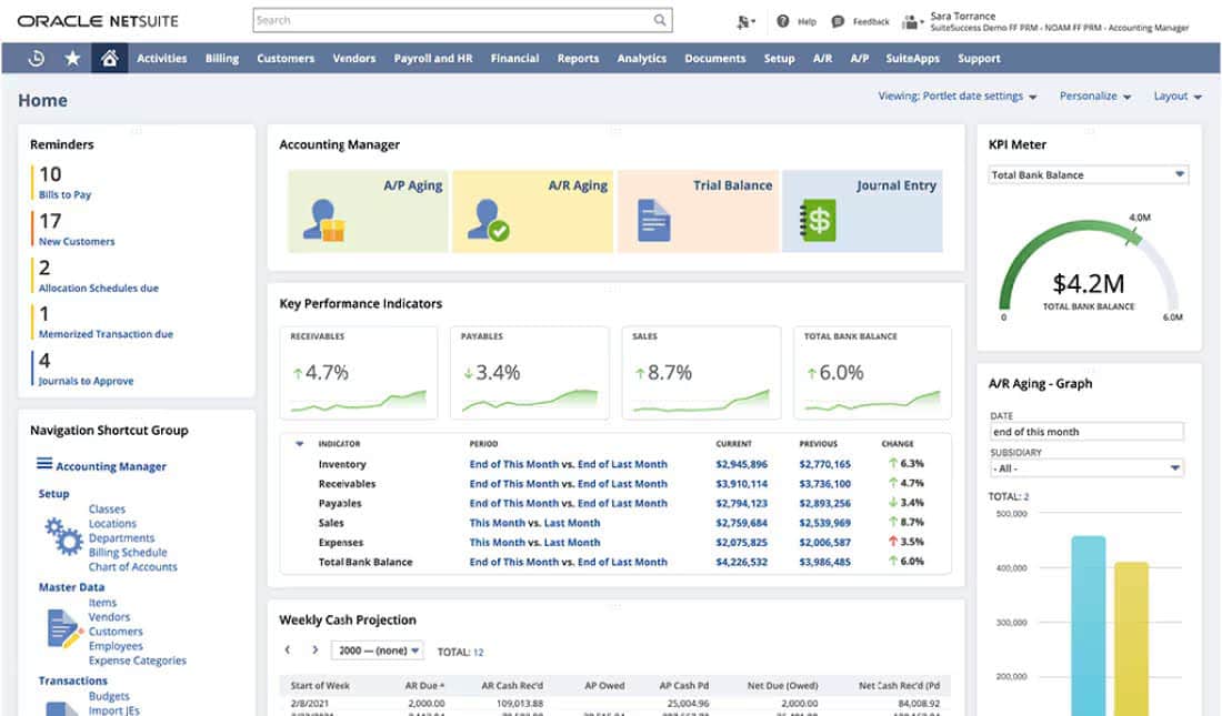 Oracle NetSuite