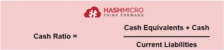 cash ratio formula