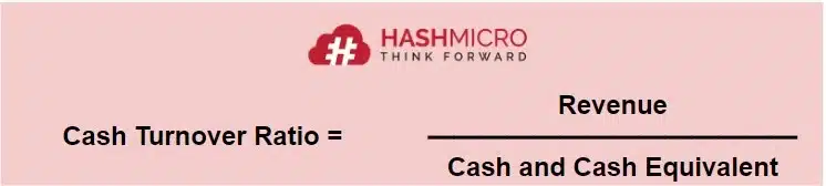 cash turnover ratio formula