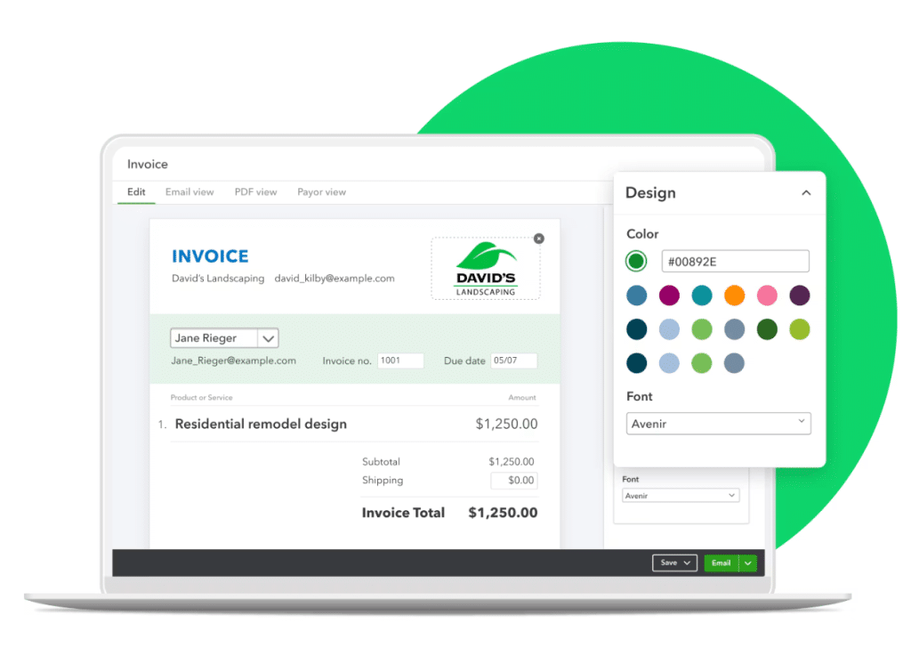 Quickbooks Invoice Software