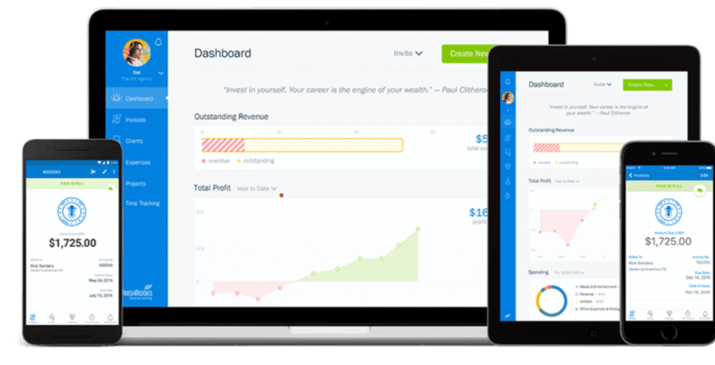 FreshBooks inventory system