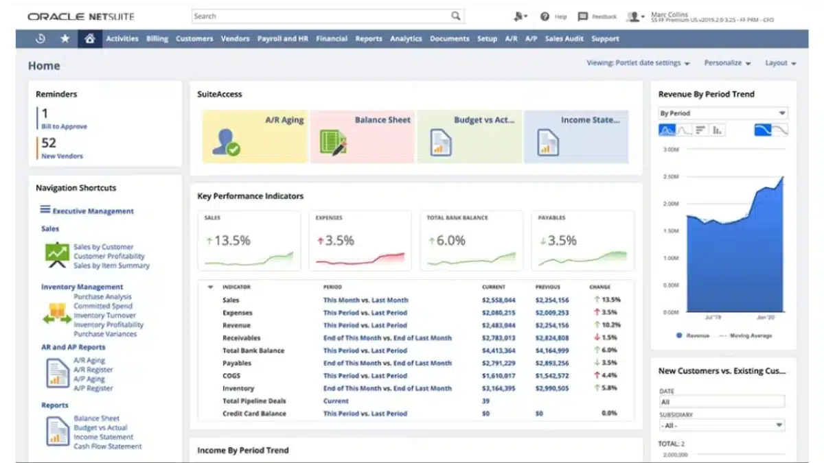 oracle netsuite