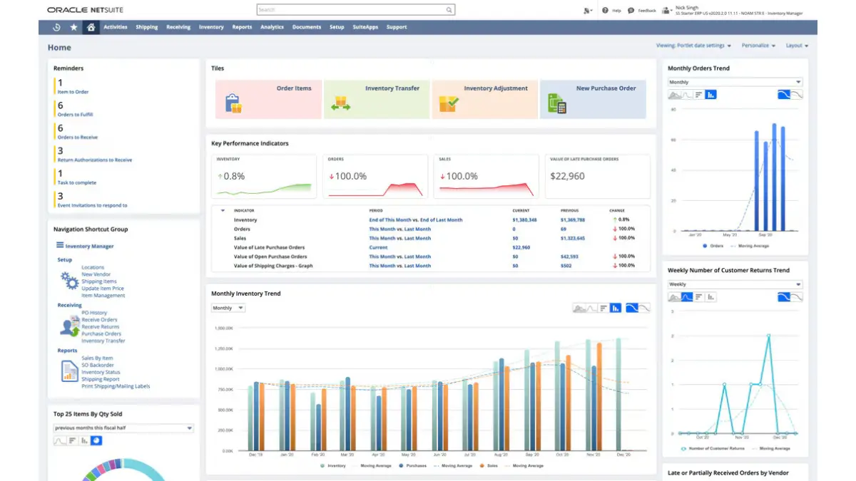 netsuite order fulfilment software