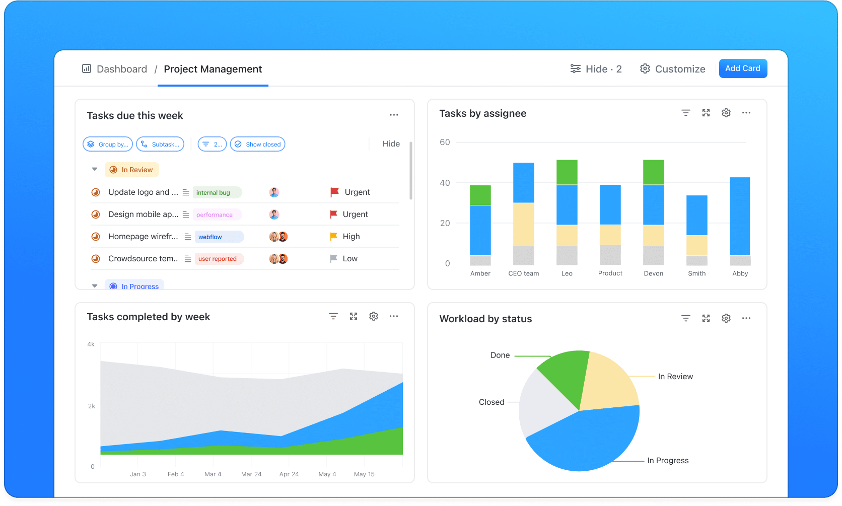 Clickup Construction Management Software