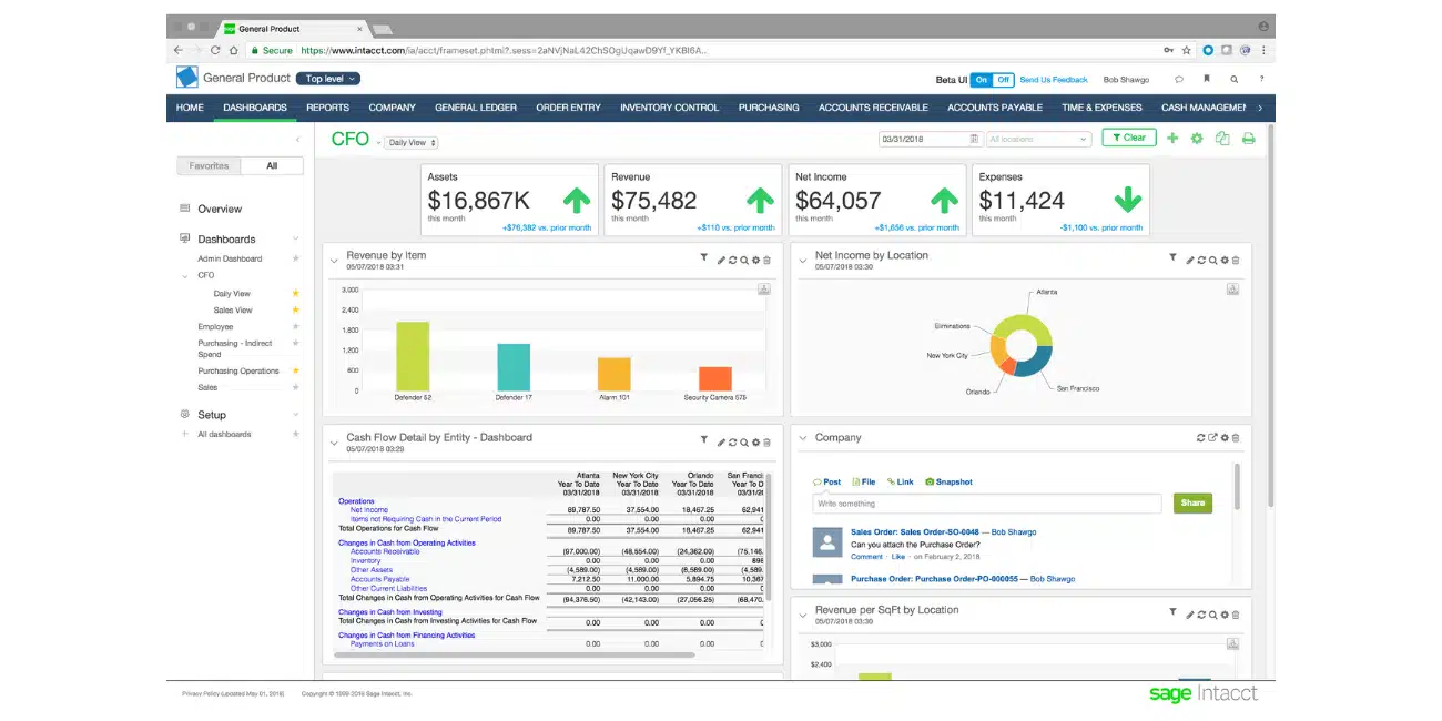 acumatica alternatives Sage Intacct