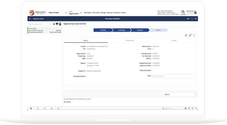 construction management software